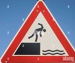 Sturz ins Wasser